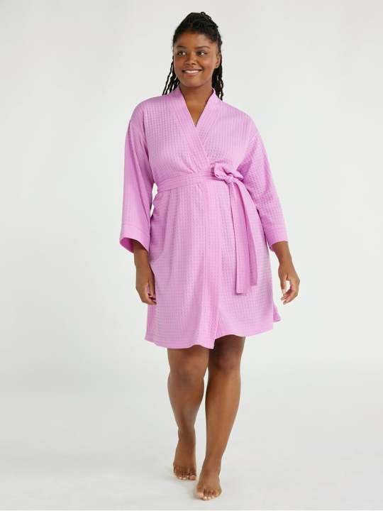 Premium%20Cotton%20Waffle%20Bathrobe%20%E2%80%93%20Lightweight%20Knee-Length%20Spa%20Robe%20-%20Image%206