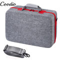 Coodio Protective Travel Storage Shoulder Bag Game Console Controller Headphone Waterproof Organizer Hard Shell Carrying Case Compatible For Ps5.