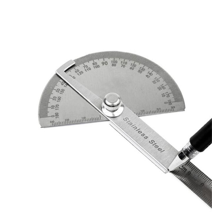 180%20Degree%20Protractor%20Metal%20Angle%20Finder%20Goniometer%20Angle%20Ruler%20Stainless%20Steel%20Woodworking%20Tools%20Rotary%20Measuring%20Ruler%20100cm%20-%20Image%202