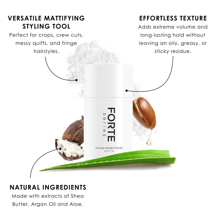 Hair%20Texture%20Powder%20by%20Forte%20Series%20Hair%20Styling,%20Volumizer%20for%20Fine%20Hair%20Volumizing%20Hair%20Products%20for%20Men,%20(0.17%20oz)%20-%20Image%202