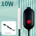 Small Aquarium Heater 10W Submersible Heater Adjustable Temp Control. 