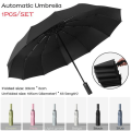 BMW Motorsport 12 Ribs Umbrella – 12 Shik Super Strong Umbrella –Fashionable and Trendy Designed - Auto Open & Auto Close Umbrella UV. 