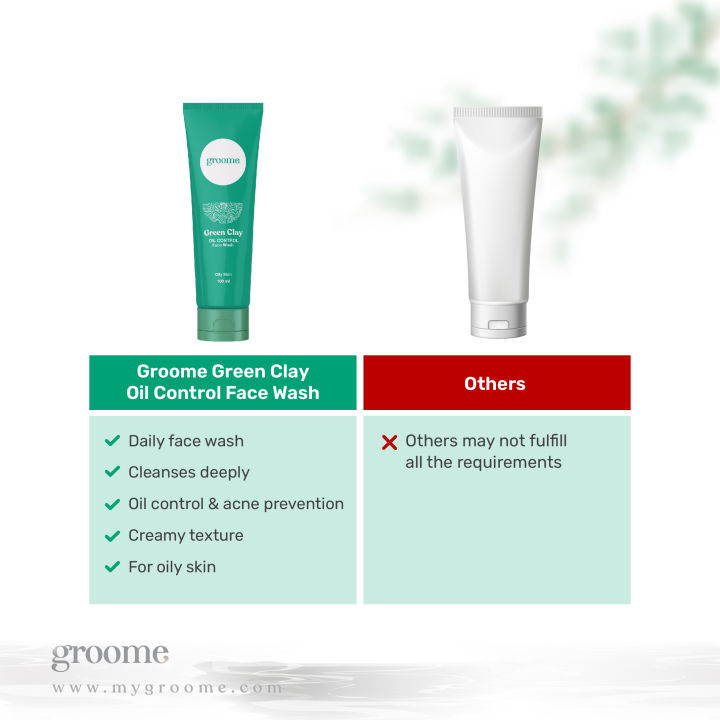 Groome%20Green%20Clay%20Oil%20Control%20Face%20Wash%20excess%20oil%20control%20acne%20blemish%20control%20dead%20skin%20remove%20for%20oily%20skin%20-%20Image%207