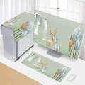 Computer fabric art, household computer dust desktop monitor cover, cloth, all-in-one hine cover.