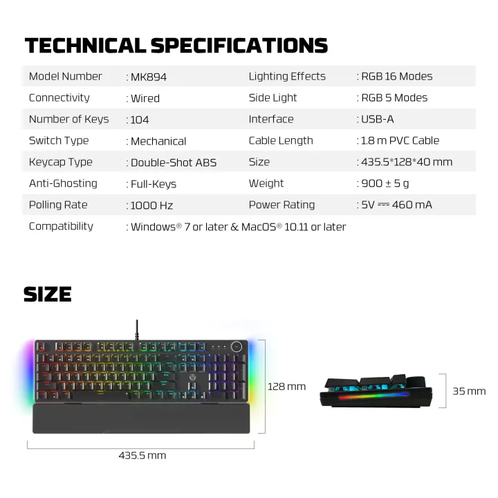 FANTECH%20MK894%20MAXPOWER%20II%20Mechanical%20Gaming%20Keyboard%20White%20-%20Image%209