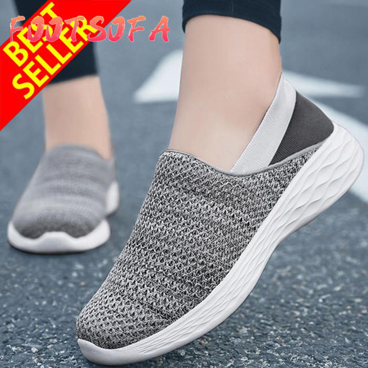 Women s Sneakers Comfortable Running Shoes Ladies Slip on Flat Shoes Women Fashion Sport Shoes Casual Shoes for Women Daraz .bd