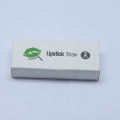 Lipstick Straw Retractable Pocket Straw Stainless Steel Portable Environmental Protection with Brush Straw Box of 2PCS.
