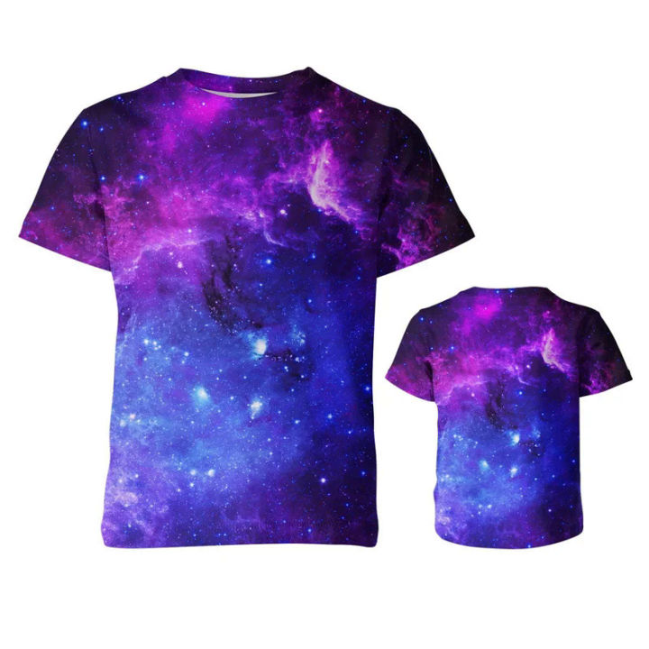 New Summer 3D Space Milky Printing T Shirt Basketball Cat Graphic T-shirts For Men Kids Fashion Short Sleeves Clothing Tees