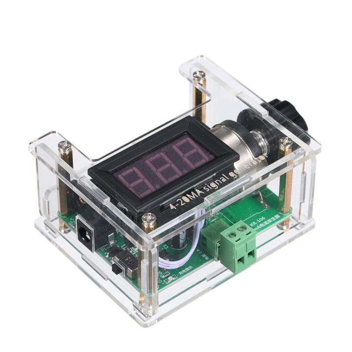 KOGEEK DC 5-28V 4-20mA LED Digital Signal Generator Handheld Rechargeable Current Signal Analog Generators Adjustment Display Voltage Transmitter Moudle