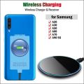 Wireless Charger & Type-C Receiver for Samsung Galaxy A20 A30 A50 A60 A70 A90 5G Qi Wireless Charging Adapter USBC Connector BQ. 