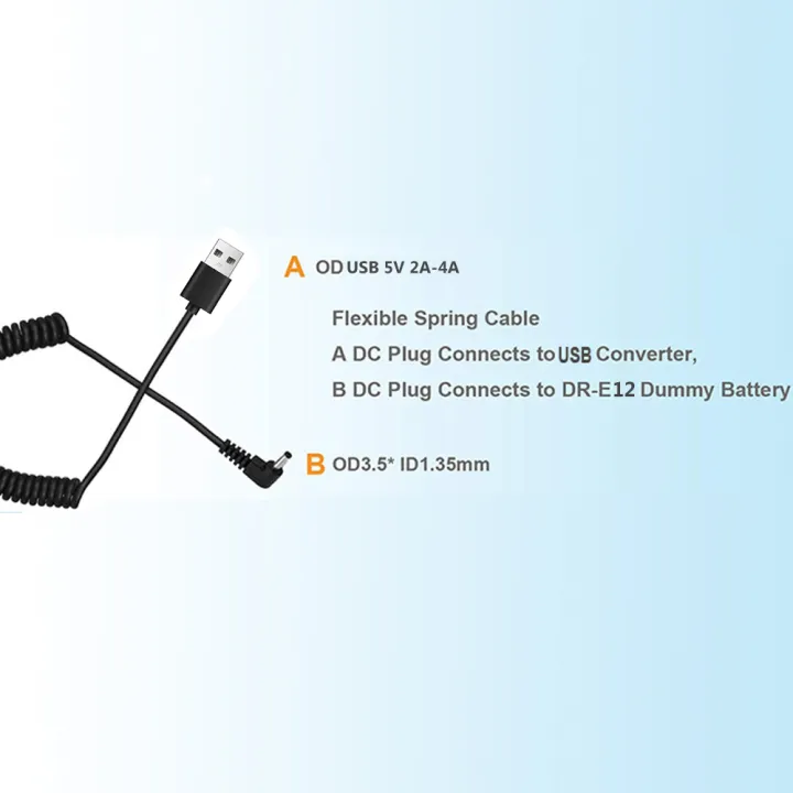 ACK-E12%20USB%20Power%20Cord%20LP-E12%20Dummy%20Battery%20Kit%20for%20Canon%20EOS%20M50%20Mark%20II,%20EOS%20M,%20EOS%20M2,%20EOS%20M10,%20EOS%20M50,%20EOS%20M100%20M200%20Camera%20-%20Image%204