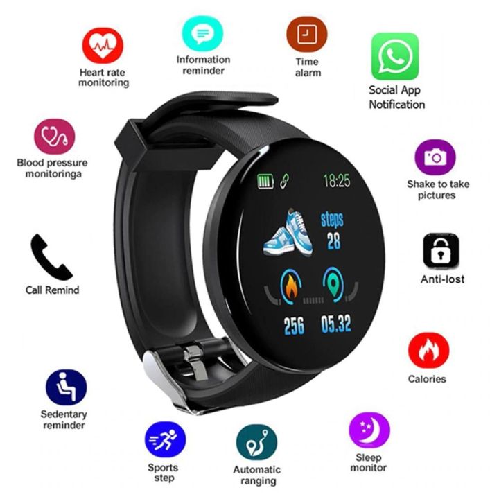 D18%20Smartband%20IP68%20Waterproof%20Heart%20Rate%20Monitor%20Fitness%20Tracker%20Watches%20-%20Image%206
