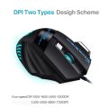 GAMING BLOODBAT GM02 7 Keys USB Wired Optoelectronics Game Mouse Digital Respiratory Lights Mouse. 