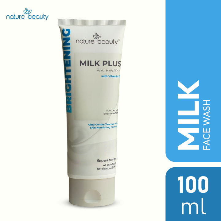 Nature Beauty Milk Face Wash 100 Ml