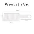 Fading Comb Professional Barber Blending Flat Top Hair Cutting Comb for Men Heat Resistant Fade Brush Haircut Comb Styling Tool.