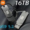 Xiaomi 16TB USB 3.0 Pen Drive 8TB 4TB High Speed Transfer Metal SSD Pendrive Cle Portable U Disk Flash Drive Memoria USB Stick.