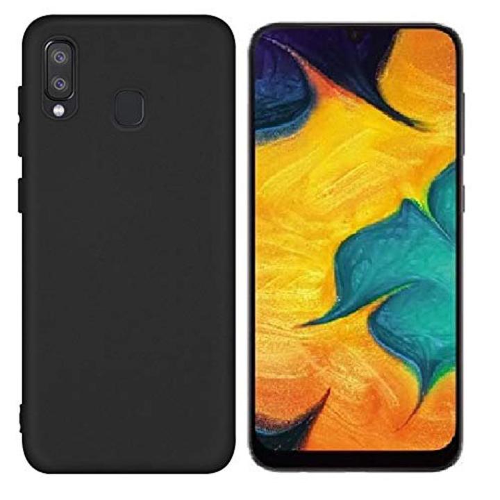 For Samsung Galaxy A20 A3 Liquite Silicone Mobile Back Cover Case (SmartPhone)