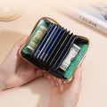 Cartoon Girl Casual Money Bag Coin Purse Card Holder Wallet.
