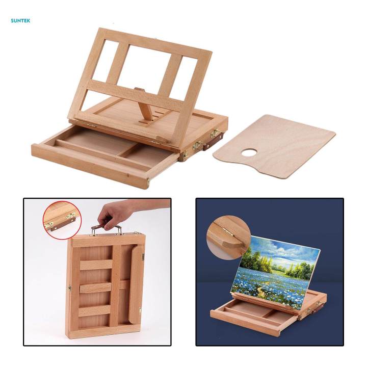 Desktop Artist Painting Board, Sketching Stand, Hold 8K Drawing Board ...