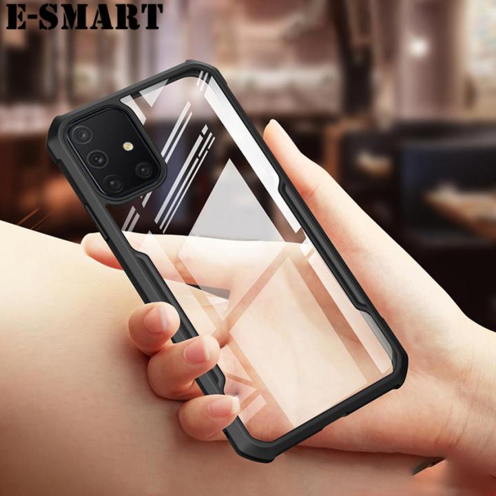 Phone Case Samsung Galaxy A51 Back Cover Transparent Clear Armor