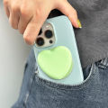Love Heart Cellphone Airbag Support Telescopic Folding Retractable Lazy Desktop Magnetic Suction Magsafe Applicable iPhone. 