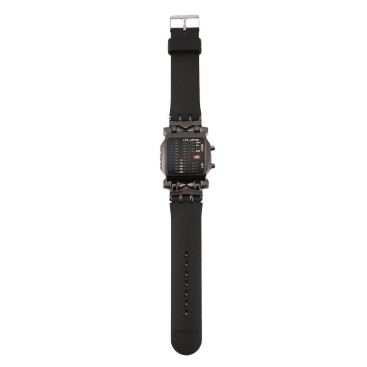 New%20Unisex%20Square%20Style%20Cool%20Colorful%20LED%20Digital%20Watch%20Binary%20Wrist%20Black%20-%20Image%205