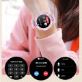 HT25 Smart Watch Blood Pressure Blood Oxygen Heart Rate Sleeping Monitoring Sports Watch Fitness Calling Watch With 1.27 Inch HD Round Screen For Smart Phones Tablet.