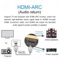 HD950 Dolby Atmos 5.1CH Audio Decoder 51 4K Hdmi2.0 Converter Bluetooth Receiver DSD 384KHz32BIT ES9038q2m DAC ARC PC U Disk OTG.