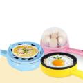 Multi Function 2 in 1 Electric Egg Boiler Steamer Omelette Frying Pan Non-Stick Boiled Eggs Boiler Steamer. 