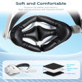 Adjustable Head Strap Compatible For Meta Quest 3 VR Headset Accessories Reduced Pressure Enhanced Support Headband Replacement.