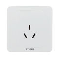 16 Amp 3 Flat Pin Plug 86 Type Socket For Air Con Water Heater Ac100~250v 16a.