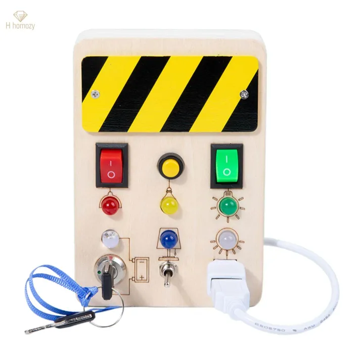 Montessori%20Toys%20with%20Switch,%20Toddler%20Busy%20Board%20Developing%20Teaching%20Aids%20Busy%20Board%20with%20led,%20for%20Outdoor%20Exercise%20Teaching%20Party%20-%20Image%205