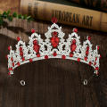 Sparkling tiara crown Intricate embellished Delicate headband Handcrafted Elegant Baroque bride tiaras for Wedding Bridal party Prom Pageant Special occasions. 