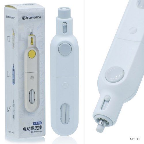 Superior Art Student Electric Eraser Sketching High Gloss Details Rubber Pen Replaceable Core Student Supplies