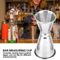 Stainless Steel Cocktail Jigger Double Head Measuring Cup Ounce Alcohol Measuring Cup Bar Shaker Tool. 