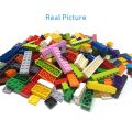 DIY Building Blocks Thick Transparent Figures Bricks Educational Creative Toys for Children Gifts Size Compatible With Brand. 