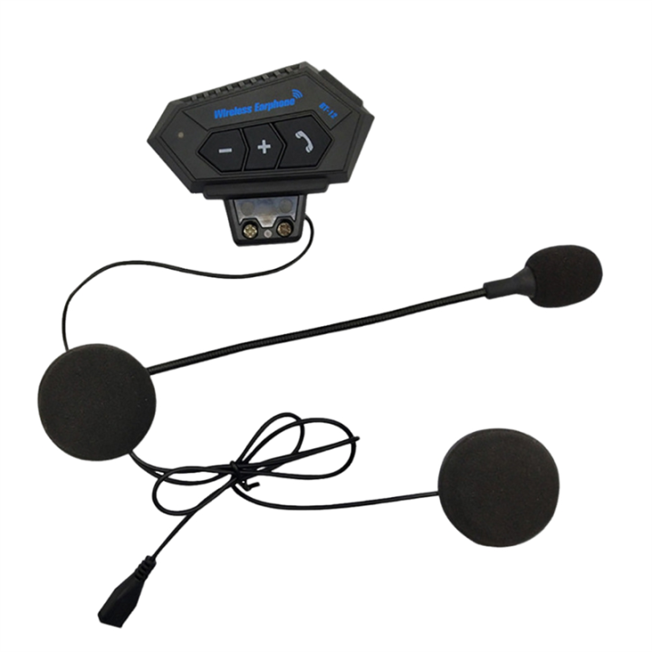 best earphone for motorcycle helmets blueear Helmet Headphones Bluetooth Headsets Outdoor Waterproof Sports Headphone Loud Premium Bass Sound Auto Phone Answering ENC Noise Cancelling Clear Calls 60 Hours Playtime : Electronics Ear Plugs Wireless Earbuds Best