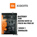 Bn5c Battery For Xiaomi Poco M4 Pro 5G Redmi note 11 5000mah. 