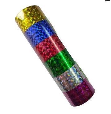 Multicolour Glitter Tape Set Of 12 Pcs