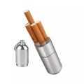 Mini Box Case Holder Capsule Portable Aluminum Alloy Waterproof Round Pocket. 