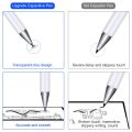 2 in 1 Stationery Writing Tools Metal Ballpoint Pen Capacitive Touch Screen Stylus Pen for Phones, Tablets.