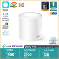 TP-Link Deco X10 1 Pack AX1500 Whole Home Mesh Wi-Fi 6 System. 