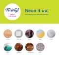 Fevicryl Neon Acrylic Colour Kit, Neon Paints 4 Shades, 15ml.
