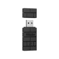 8BitDo USB Wireless Bluetooth Adapter 2 for PC Mac Raspberry Pi Nintendo Switch Steam Deck Support PS5 Xbox JoyCon Controller. 