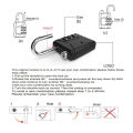 Luggage Lock Cable Travel Lock, TSA Approved Cable Travel 3 Digit Combination Lock Safe Padlock for Suitcases, Baggage, Backpacks, Small Cabinets, Briefcases, Computer Bags. 