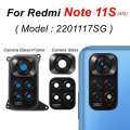 Suitable for Xiaomi Redmi Note 11S rear camera lens cover, with bracket, replacement parts, adhesive label 220117sg.