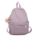 2023 summer new simple large-capacity student school bag outdoor travel tide Korean version of small fresh women's backpack.