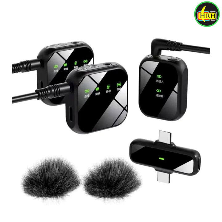 K50%20Wireless%20Lavalier%20Mic%20Audio%20Video%20Microphone%20for%20Live%20Game%20Mobile%20Phone%20Wireless%20Lavalier%20Clips%20Lapel%20Microphone%20by%20HRH%20Shopping%20-%20Image%204