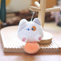 Kawaii Soft Stuffed Animal Little Cat Keychain Plush Bag Car Pendant Keychain DIY Trinket Kids Stuffed Animal Toys Eatop.