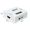 HD 1080P RCA AV To HDMI-compatible Composite Adapter Converter AV2HD Audio Video Cable CVBS AV Adapter with USB Cable Superman.